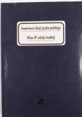 Scenariusz lekcji języka polskiego klasa IV szkoły średniej