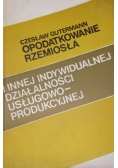 Opodatkowanie rzemiosła