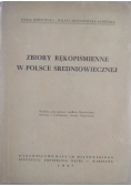 Zbiory rękopiśmienne w Polsce średniowiecznej, 1947 r.