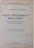 Sen srebrny Salomei, 1923 r.