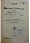 Świętość Zakonna, 1936 r.