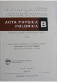Acta Physica Polonica B