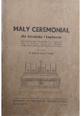 Mały ceremoniał dla kleryków i kapłanów, 1949 r.