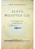Złoto mglistych gór 1936 r
