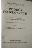 Podróż po Włoszech, 1908 r.