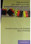 Błąd leksykalny jako skutek procesów interferencyjnych