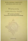 Wspólnota umiłowania nauki