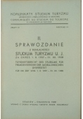 Sprawozdanie z działalnośći Studium Turyzmu, zeszyt 13, 1939 r.