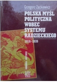 Polska myśl polityczna wobec systemu radzieckiego 1918-1939