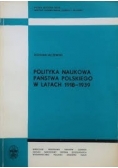 Polityka naukowa państwa polskiego w latach 1918-1939