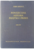 Powszechna historia państwa i prawa Tom III