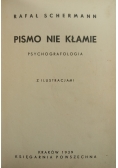 Pismo nie kłamie 1939 r