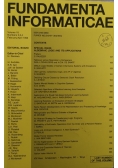 Fundamenta informaticae volume 18
