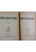 Historja literatury rosyjskiej 2 tomy, 1922 r.