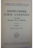 Institutiones iuris canonici, 1820 r.
