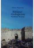 Biblijno-teologiczny wymiar bramy