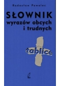 Słownik wyrazów obcych i trudnych plus tablice