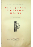 Pamiętnik z czasów wojny 1931 r.