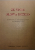 Ze stołu Słowa Bożego