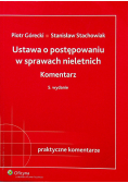 Ustawa o postępowaniu w sprawach nieletnich Komentarz