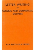 Letter writing for general and commercial courses
