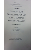 Design and perormance of gas turbine power Plants