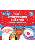 Mój świąteczny kuferek Zabawy, naklejki, gry