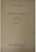 Geometria wykreślna Tom II
