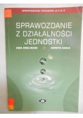 Sprawozdanie z działalności jednostki