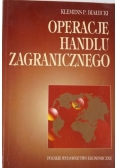 Operacje handlu zagranicznego