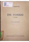 Św. Tomasz z Akwinu, 1949r.