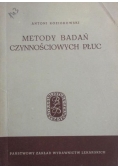 Metody badań czynnościowych płuc.