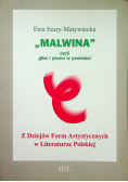 Malwina czyli Głos i pismo w powieści