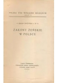Zakony żeńskie w Polsce, 1935 r.