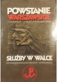 Powstanie warszawskie Służby w walce