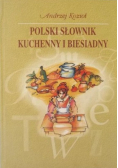Polski słownik kuchenny i biesiadny