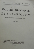 Polski słownik biograficzny, tom XII reprint