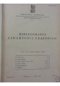 Bibliografia zawartości czasopism, Rocznik 33,Zeszyt 7