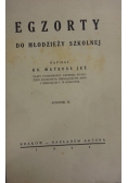 Egzorty do młodzieży szkolnej 1932r