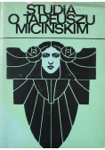Studia o Tadeuszu Micińskim