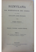 Rozmyślania na wszystkie dni roku, tom 1, 1895 r.