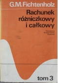 Rachunek różniczkowy i całkowy tom 3