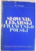 Słownik lekarski francusko - polski