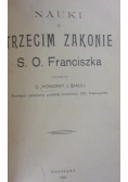 Nauki o trzecim zakonie S.O. Franciszka, 1920r.