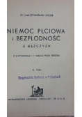Niemoc płciowa i bezpłodność u mężczyzn/ Niemoc płciowa i bezpłodność u kobiet, 1934 r.