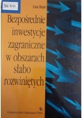 Bezpośrednie inwestycje zagraniczne w obszarach słabo rozwiniętych