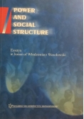 Power and social structure.