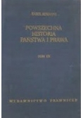 Powszechna historia państwa i prawa ,tom III