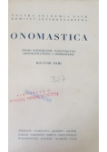 Onomastica rocznik XXIII