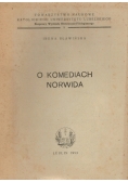 O komediach Norwida